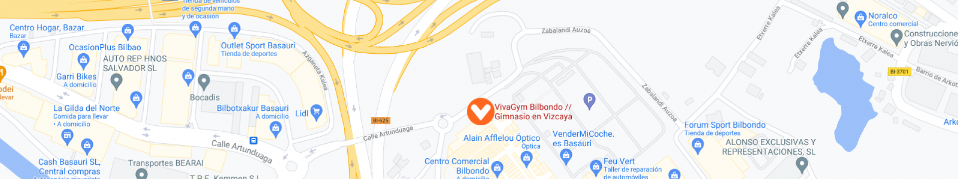 mapa vivagym bilbondo