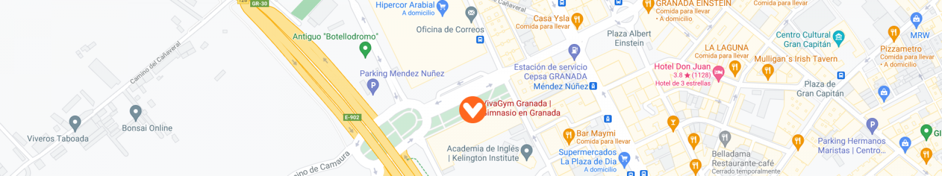 mapa vivagym granada