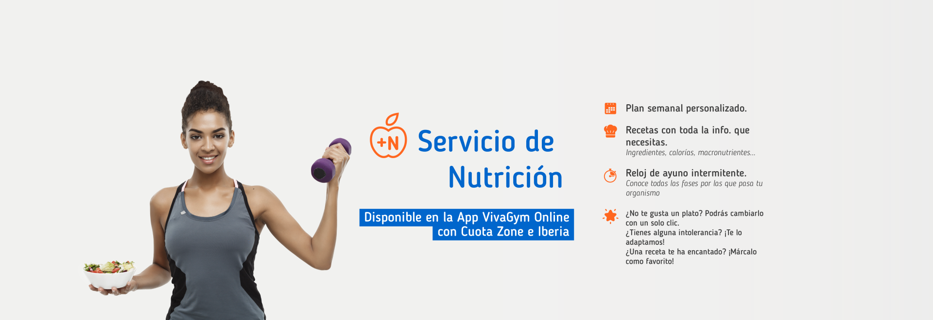 Nutrición Zone e Iberia