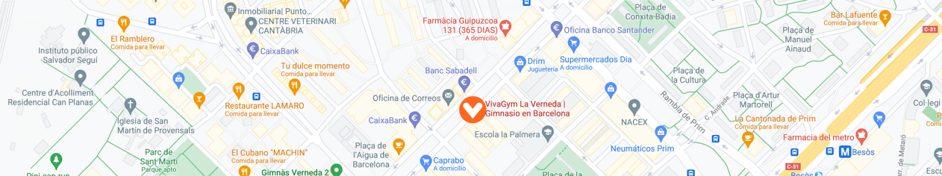 Mapa Verneda